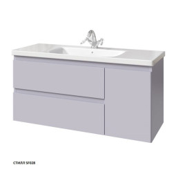 Тумба с раковиной Caprigo Forte 120 36117R-SF028