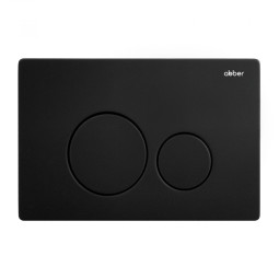 Кнопка для инсталляции Abber AC0121MB матовый черный