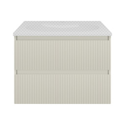 Тумба под раковину Vincea Welle 60 VMC-2WL600MBG M.Beige Soft-touch