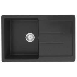 Кухонная мойка Ulgran Classic U-507-344 ультра-черный