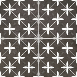 Напольная плитка Niceker Chic Poole Black 45x45