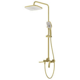 Душевая стойка Grossman Mercury 500.K35.10.320 золото сатиновое