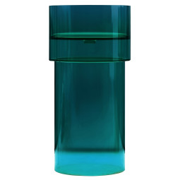 Раковина Abber Kristall 45x45 AT2701Aquamarin бирюзовая