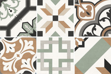 Керамогранит Artkera Design Art Design Mix 1 GP2020DMX31 20x20