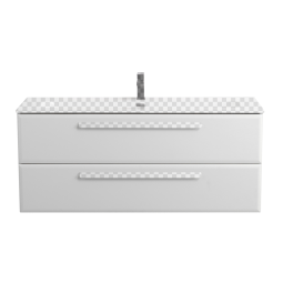 Тумба под раковину Cezares ECO-CER-N-1200-2C-SO-BO Bianco Opaco