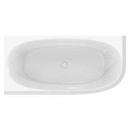 Акриловая ванна Cezares Lux 165x80 CZR-LUX-CORNER-165-80-58-L