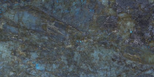Керамогранит Laparet Rigel Azul Синий Матовый+глянцевые чернила 80x160