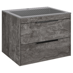 Тумба под раковину Vincea Chiara 2D 60 VMC-2C2600GS G.Stone