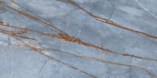 Керамогранит Rex Ceramiche Heritage Luxe Azure Gloss.9mm Ret 60x120
