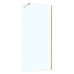 Душевая перегородка Azario Walk-in 110х195 AZ-251-110-BGL-CL брашированное золото