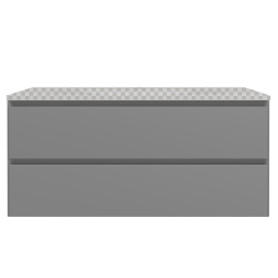 Тумба под раковину Vincea Luka Soft-Touch 100 VMC-2L100MG M.Grey Soft-touch