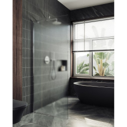 Душевая перегородка MaybahGlass 195х119 MGD-688-5ш