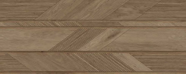 Настенная плитка Porcelanosa 3D Gent Arrow 3D Roble 59.6x150