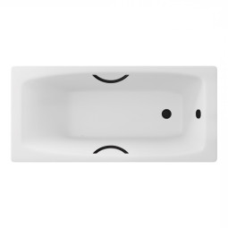 Чугунная ванна Delice Repos 170х70 DLR220508RB на ножках