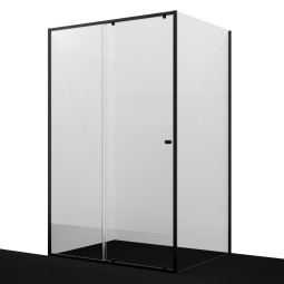 Душевой уголок WasserKRAFT Dill 130х100 61S34 черный