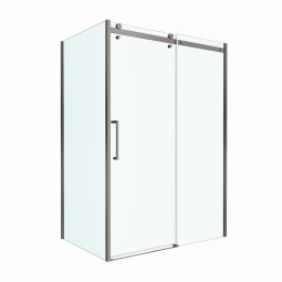 Душевой уголок BelBagno Marino 140х80 MARINO-2-AH-1-140/80-C-GM оружейная сталь