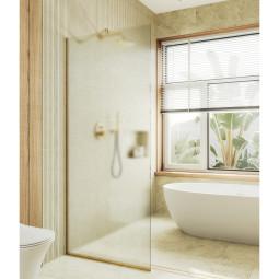 Душевая перегородка MaybahGlass 195х99 MGD-1357-3у