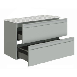 Тумба под раковину Allen Brau Eclipse 100 1.E1003.PWM 2.0 папирус матовый