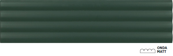 Настенная плитка Equipe Costa Nova 28523 Onda Laurel Green Matt 5x20