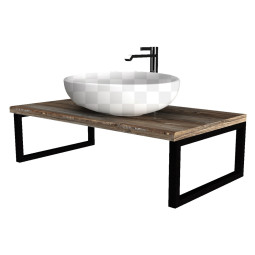 Столешница 1Marka Grunge Loft 80 дуб намибия