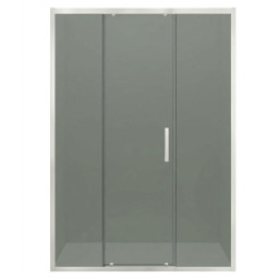 Душевая дверь MaybahGlass 180х195 MGD-2777-5 графит/хром матовый