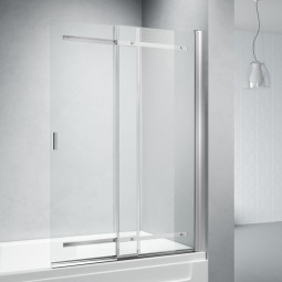 Шторка для ванны Veconi Palau 100х150 PL88CH-100-01-C8