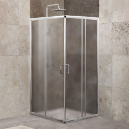 Душевой уголок BelBagno Unique A-2-75/90-P-Cr без поддона
