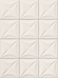 Керамогранит Marca Corona 4D Flower White 20х20