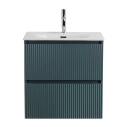 Тумба с раковиной BelBagno UNO-MINI 50 голубой матовый