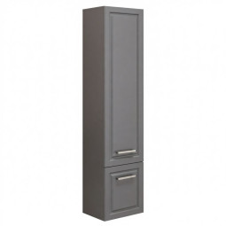 Пенал для ванной Comforty Бросно 40П 00-00020779CF оружейная сталь