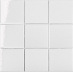 Мозаика Staro White Glossy 9,7x9,7 MH33800 30x30