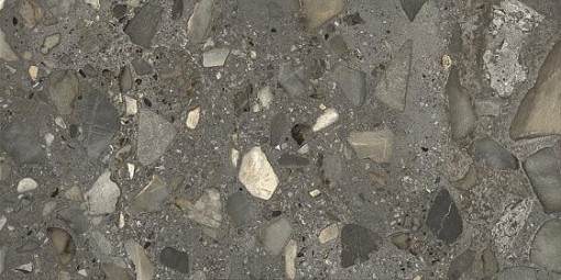 Керамогранит Fioranese I Ciottoli Sassi Antracite Levigato-Matt 60,4x120,8