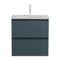 Тумба под раковину BelBagno UNO-MINI 60 UNO-MINI-600-2C-SO-AO голубой матовый