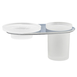 Держатель стакана и мыльницы WasserKRAFT Kammel K-8326