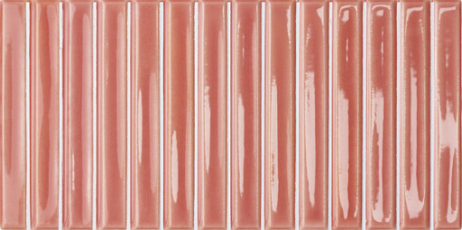 Настенная плитка Wow Colour Notes Bars Rosemist 12.5x25