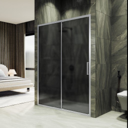 Душевая дверь MaybahGlass 105х195 MGD-2074-5 графит матовый