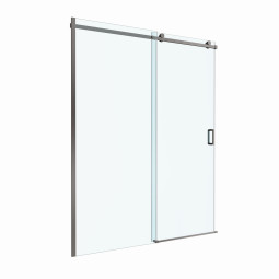 Душевая дверь BelBagno Soft Close-2 200х160 SOFT_CLOSE-2-BF-1-160-C-GM оружейная сталь