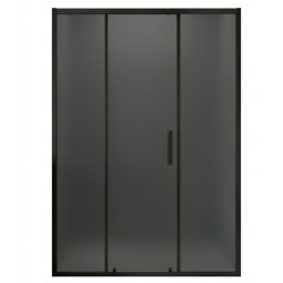 Душевая дверь MaybahGlass 180х195 MGD-2778-6 графит матовый/черный