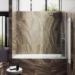 Шторка для ванны MaybahGlass 140х80 MGV-600-5 матовая