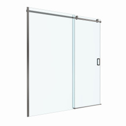 Душевая дверь BelBagno Soft Close-2 200х180 SOFT_CLOSE-2-BF-1-180-C-GM оружейная сталь