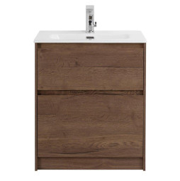 Тумба с раковиной BelBagno Kraft 39 60 KRAFT39-600/390-2C-PIA-RT Rovere Tabacco