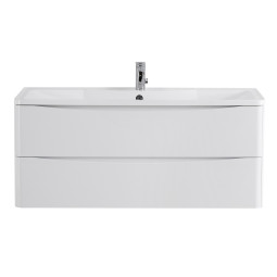 Тумба с раковиной Belbagno ACQUA-1200-2C-SO-BL Bianco Lucido