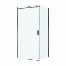 Душевой уголок BelBagno Soft Close-2 100х80 SOFT_CLOSE-2-AH-1-100/80-C-GM оружейная сталь