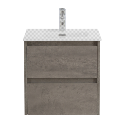 Тумба под раковину BelBagno Kraft 50 KRAFT-500-2C-SO-CG Cemento Grigio