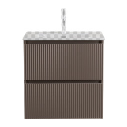 Тумба под раковину BelBagno UNO-MINI 60 UNO-MINI-600-2C-SO-СO бежевый матовый