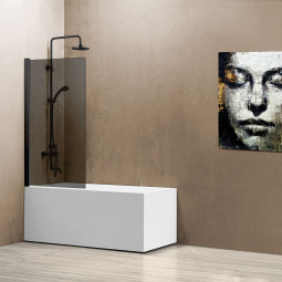 Шторка для ванны Vincea 140х80 VSB-11800CGB матовая