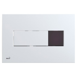 Кнопка для инсталляции AlcaPlast M370SB белая