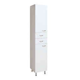 Пенал для ванной Runo Эконом 00000000123 левый