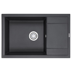Кухонная мойка Granula GR-7805 78х50 черный