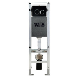 Инсталляция для унитаза WeltWasser Amberg 350 ST BL  10000008212 с черной кнопкой